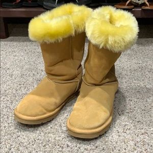 Yellow Ugg Boots